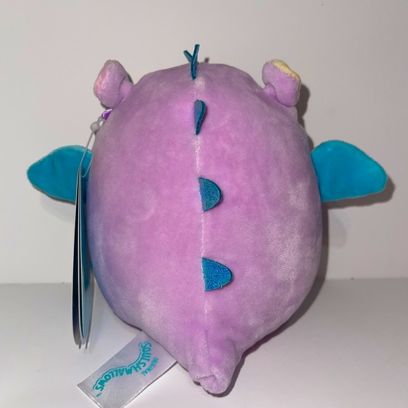 Squishmallows Devra the Dragon 5" Stuffed Plush CLAIRES EXCLUSIVE - Picture 2 of 4